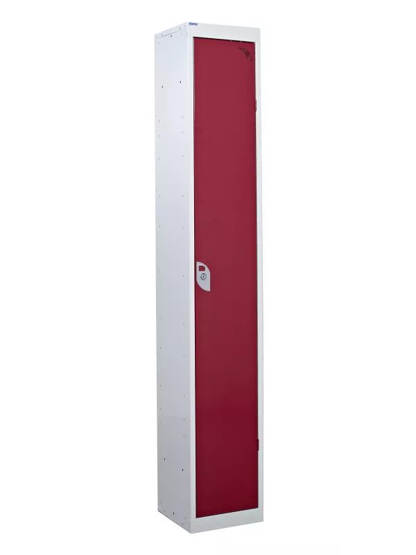 Standard Lockers - 1 Tier (1 Door) red